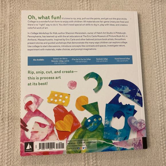 Collage Workshop for Kids book by: Shannon Merenstein ISBN: 9781631595202 book - Picture 2 of 9